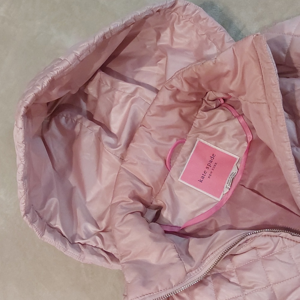 kate spade new york Hooded Quilted Coat Created for Macy's Womens Size XS - Picture 4 of 16